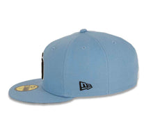 Load image into Gallery viewer, San Diego Padres New Era MLB 59Fifty 5950 Fitted Cap Hat Sky Blue Crown/Visor Black/White Logo Sky Blue

