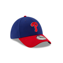 Load image into Gallery viewer, Philadelphia Phillies New Era MLB 39THIRTY 3930 Flexfit Cap Hat Royal Blue Crown Red Visor Red/White Logo 
