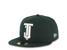 Load image into Gallery viewer, Toros de Tijuana New Era Mexican Baseball League LMB 59FIFTY 5950 Fitted Cap Hat Dark Green Crown/Visor White Logo
