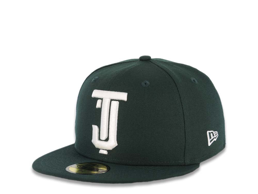 Toros de Tijuana New Era Mexican Baseball League LMB 59FIFTY 5950 Fitted Cap Hat Dark Green Crown/Visor White Logo