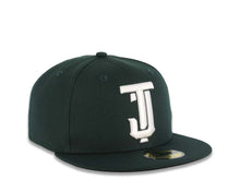 Load image into Gallery viewer, Toros de Tijuana New Era Mexican Baseball League LMB 59FIFTY 5950 Fitted Cap Hat Dark Green Crown/Visor White Logo
