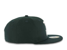 Load image into Gallery viewer, Toros de Tijuana New Era Mexican Baseball League LMB 59FIFTY 5950 Fitted Cap Hat Dark Green Crown/Visor White Logo
