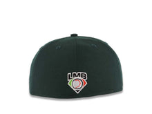 Load image into Gallery viewer, Toros de Tijuana New Era Mexican Baseball League LMB 59FIFTY 5950 Fitted Cap Hat Dark Green Crown/Visor White Logo
