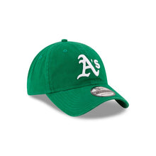 Load image into Gallery viewer, Oakland Athletics New Era MLB 9TWENTY 920 Adjustable Cap Hat Dark green Crown/Visor White Logo 
