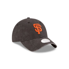 Load image into Gallery viewer, San Francisco Giants New Era MLB 9TWENTY 920 Adjustable Cap Hat Black Crown/Visor Orange Logo (Floral)

