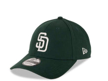Load image into Gallery viewer, San Diego Padres New Era MLB 9FORTY 940 Adjustable Cap Hat Dark Green Crown/Visor White Logo
