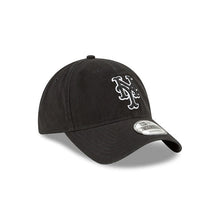 Load image into Gallery viewer, New York Mets New Era MLB 9TWENTY 920 Adjustable Cap Hat Black Crown/Visor White/Black Logo 
