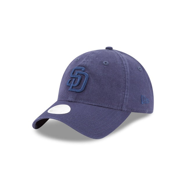 San Diego Padres New Era MLB 9TWENTY 920 Adjustable Cap Hat Navy Crown/Visor Navy Logo 