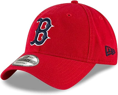 Boston Red Sox New Era MLB 9TWENTY 920 Adjustable Cap Hat Red Crown/Visor Navy Blue/White Logo