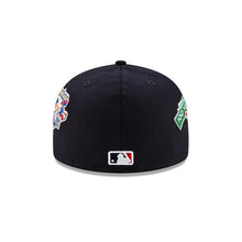 Load image into Gallery viewer, Boston Red Sox New Era MLB 59Fifty 5950 Fitted Cap Hat Navy Crown/Visor Team Color Logo with Multiple Patches (World Series Champions)
