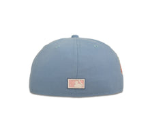 Load image into Gallery viewer, San Diego Padres New Era MLB 59Fifty 5950 Fitted Cap Hat Sky Blue Crown Pink/Aqua Baseball Club Retro Logo 1992 All-Star Game Side Patch
