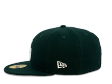 Load image into Gallery viewer, San Diego Padres New Era MLB 59Fifty 5950 Fitted Cap Hat Forest Green Crown White Cooperstown Retro Logo 1984 World Series Side Patch Gray UV
