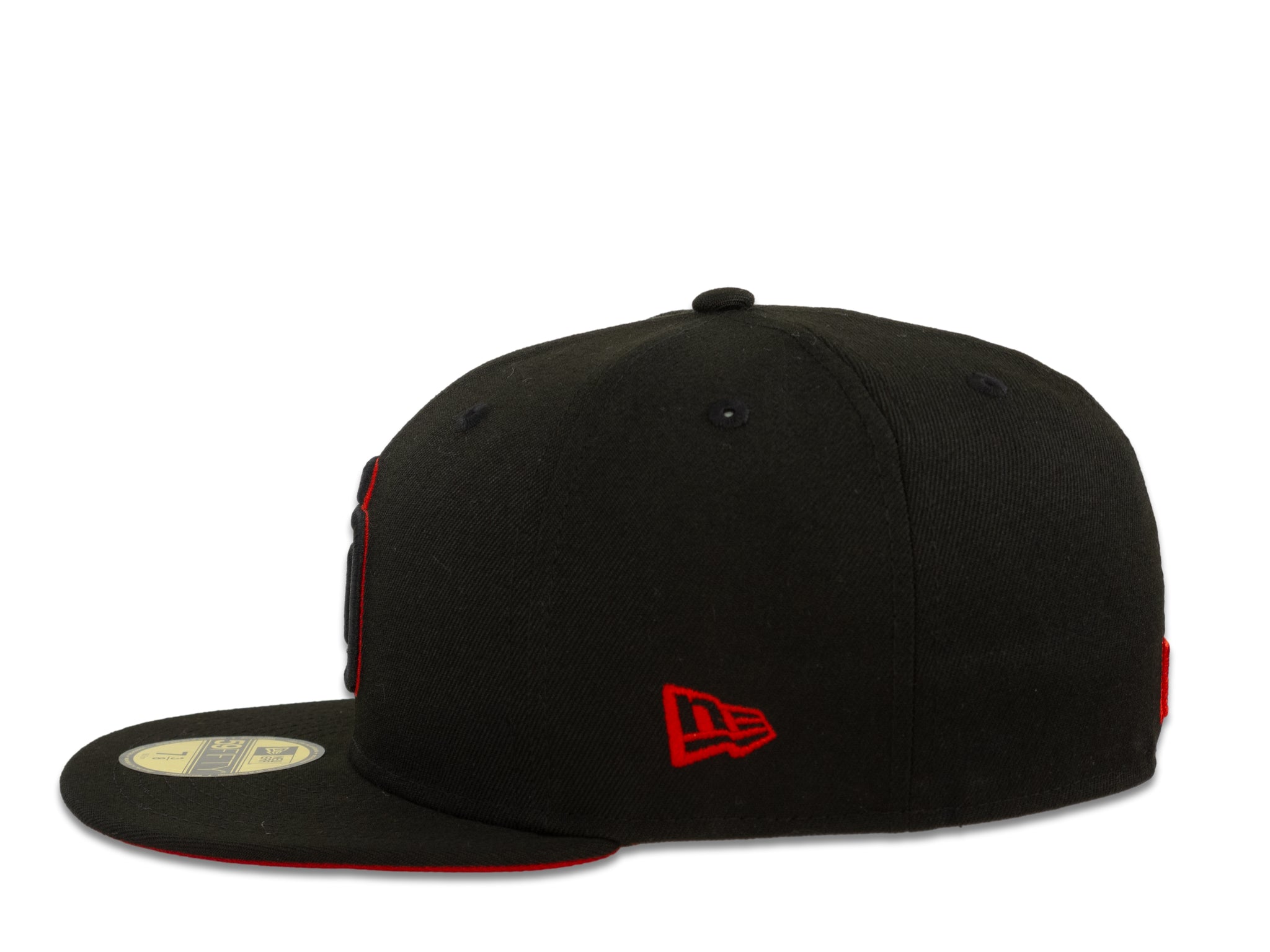 帽子 THEREDTHREAD S logo cap scarlet BLACK THEREDTHREAD / ザレッドスレッド】S logo cap scarlet