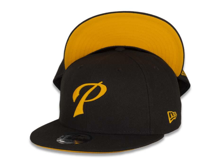 San Diego Padres New Era MLB 9FIFTY 950 Snapback Cap Hat Black Crown/Visor Yellow 