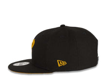 Load image into Gallery viewer, San Diego Padres New Era MLB 9FIFTY 950 Snapback Cap Hat Black Crown/Visor Yellow &quot;P&quot; Logo 
