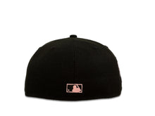 Load image into Gallery viewer, San Diego Padres New Era MLB 59Fifty 5950 Fitted Cap Hat Black Crown Pink Logo 2016 All-Star Game Side Patch Pink UV
