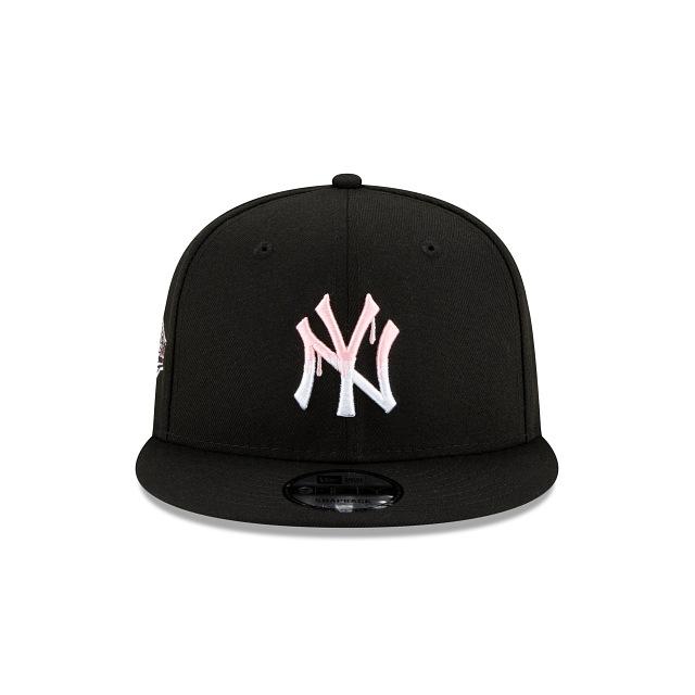 New York Yankees Snapback New Era White Logo Cap Hat Black