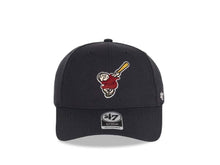 Load image into Gallery viewer, San Diego Padres &#39;47 MLB MVP Adjustable Cap Hat Navy Crown/Visor Team Color Friar Logo 
