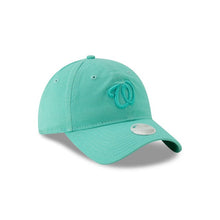 Load image into Gallery viewer, (Women) Washington Nationals New Era MLB 9TWENTY 920 Adjustable Cap Hat Blue Crown/Visor Blue Logo 
