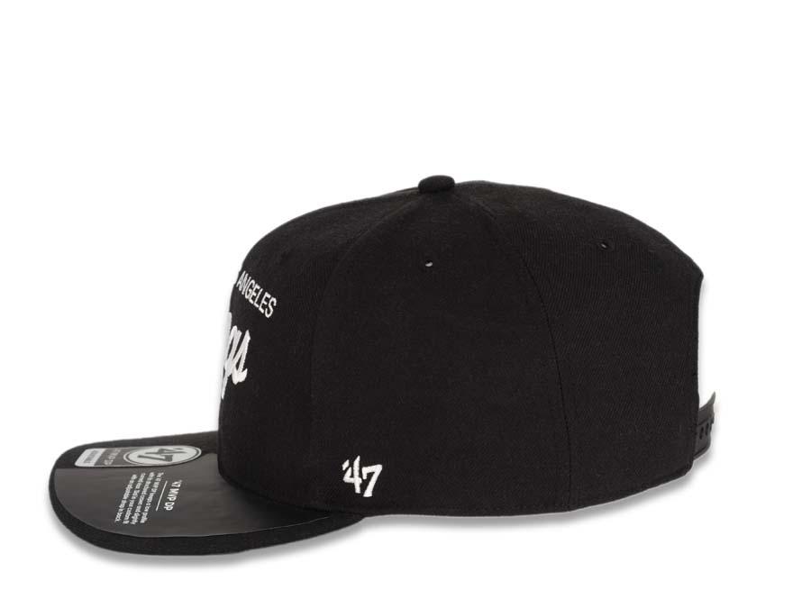 LA Kings Kingsnake Black Snapback - 47 Brand cap
