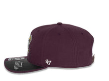 Load image into Gallery viewer, Mighty Ducks &#39;47 NHL Snapback Cap Hat Maroon Crown/Visor Vintage Logo 
