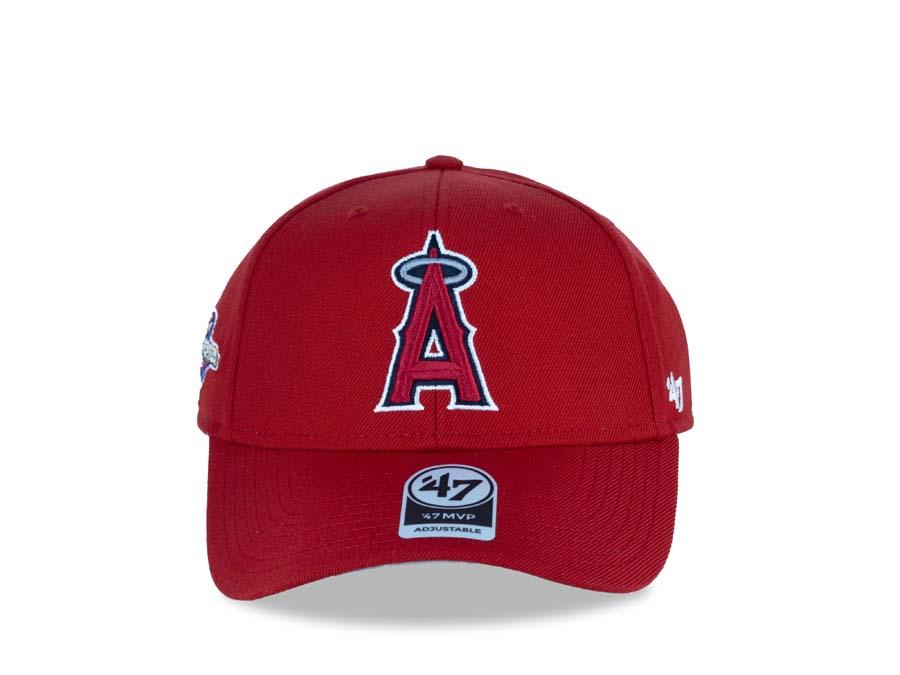 47 Los Angeles Angels Red 2002 World Series Sure Shot MVP Snapback Hat