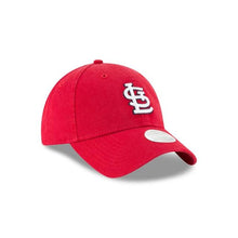 Load image into Gallery viewer, (Women) St. Louis Cardinals New Era 9TWENTY 920 Adjustable Cap Hat Team Color Red Crown/Visor White/Black Logo 
