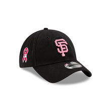 Load image into Gallery viewer, San Francisco Giants New Era MLB 9TWENTY 920 Adjustable Cap Hat Black Crown/Visor Pink Logo Mother&#39;s Day 2020
