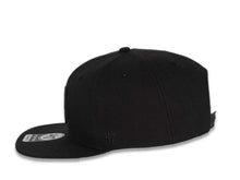 Load image into Gallery viewer, Chicago Blackhawks &#39;47 NHL Snapback Cap Hat All Black Crown/Visor Black Logo 
