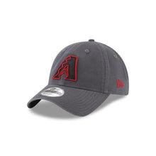Load image into Gallery viewer, Arizona Diamondbacks New Era MLB 9TWENTY 920 Adjustable Cap Hat Dark Gray Crown/Visor Black/Red Logo 
