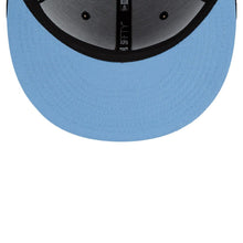 Load image into Gallery viewer, Chicago White Sox New Era MLB 59FIFTY 5950 Fitted Cap Hat Black Crown/Visor White/Red/Sky Blue Logo Team Fire Flame
