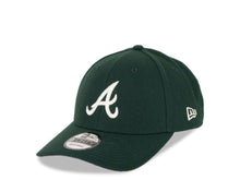 Load image into Gallery viewer, Atlanta Braves New Era MLB 9FORTY 940 Adjustable Cap Hat Dark Green Crown/Visor White Logo
