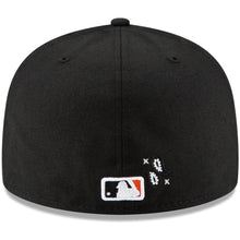Load image into Gallery viewer, San Francisco Giants New Era MLB 59FIFTY 5950 Fitted Cap Hat Black Crown/Visor Orange Logo Green UV (Paisley)
