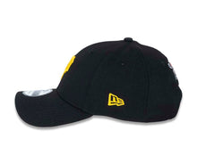 Load image into Gallery viewer, Pittsburgh Pirates New Era MLB 9FORTY 940 Adjustable Cap Hat Black Crown/Visor Yellow Logo Alternate Back Logo
