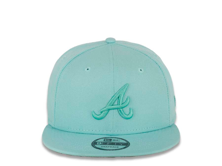 Atlanta Braves Blue Color Pack 9FIFTY Snapback Hat Hats New Era Fan Cave Sports