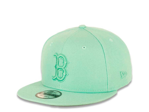 Boston Red Sox New Era MLB 9FIFTY 950 Snapback Cap Hat Blue Tint Crown/Visor Blue Tint Logo (Color Pack)