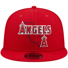 Load image into Gallery viewer, Los Angeles Anaheim Angels New Era MLB 9FIFTY 950 Snapback Cap Hat Red Crown/Visor Team Color Logo (Logo State)
