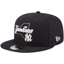 Load image into Gallery viewer, New York Yankees New Era MLB 9FIFTY 950 Snapback Cap Hat Navy Crown/Visor Team Color Logo (Logo State)
