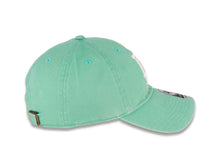 Load image into Gallery viewer, Los Angeles Dodgers &#39;47 Brand MLB Clean Up Adjustable Color Pack Cap Hat Blue Tint Crown/Visor White Logo 
