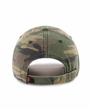 Load image into Gallery viewer, San Francisco Giants &#39;47 MLB Clean Up Adjustable Cap Hat Camo Crown/Visor Orange Logo 
