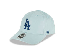 Load image into Gallery viewer, Los Angeles Dodgers &#39;47 Brand MLB MVP Adjustable Cap Hat Blue Tint Crown/Visor Royal Blue Logo 
