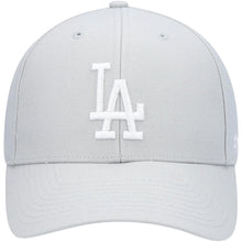 Load image into Gallery viewer, Los Angeles Dodgers &#39;47 Brand MLB MVP Adjustable Cap Hat Gray Crown/Visor White Logo 
