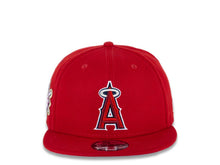Load image into Gallery viewer, Los Angeles Anaheim Angels New Era MLB 9FIFTY 950 Snapback Cap Hat Red Crown/Visor Team Color Logo Jackie Robinson Day Side Patch

