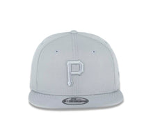 Load image into Gallery viewer, Pittsburgh Pirates New Era MLB 9FIFTY 950 Snapback Color Pack Cap Hat Medium Silver Crown/Visor Medium Silver Logo 
