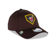 Load image into Gallery viewer, San Diego Padres New Era MLB 9FORTY 940 2022 Clubhouse Adjustable Cap Hat Brown Crown/Visor Team Color “Friar” Logo 
