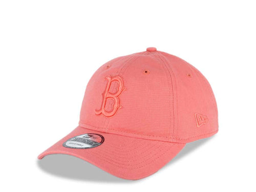 Boston Red Sox New Era MLB 9TWENTY 920 Adjustable Cap Hat Pink Crown/Visor Pink Logo (Color Pack)