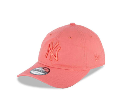New York Yankees New Era MLB 9TWENTY 920 Adjustable Cap Hat Pink Crown/Visor Pink Logo (Color Pack)