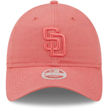 Load image into Gallery viewer, San Diego Padres New Era MLB 9TWENTY 920 Adjustable Cap Hat Pink Crown/Visor Pink Logo (Color Pack)
