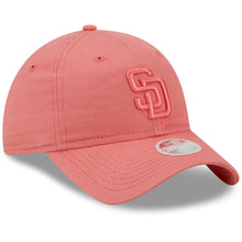 Load image into Gallery viewer, San Diego Padres New Era MLB 9TWENTY 920 Adjustable Cap Hat Pink Crown/Visor Pink Logo (Color Pack)

