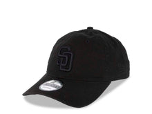 Load image into Gallery viewer, San Diego Padres New Era MLB 9TWENTY 920 Adjustable Cap Hat Black Crown/Visor Black Logo 
